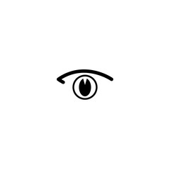 Obraz premium eye icon template vector illustration - vector