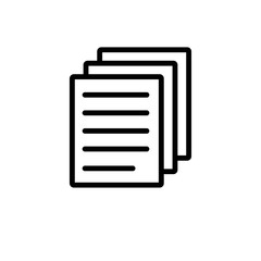 Document symbol icon vector illustration