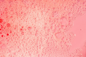 Soap bubbles background- suds liquid