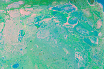 Liquid acrylic- color blot