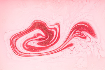 Liquid acrylic- color blot