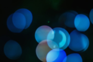 Bokeh blurry- beautiful spark