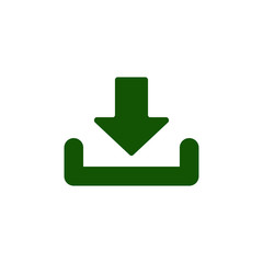 Download symbol icon vector illustration