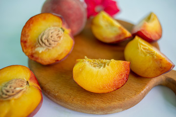 juicy peaches