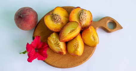 juicy peaches