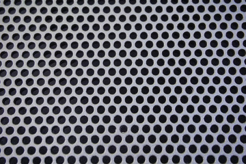 Photo of metal speaker mesh texture