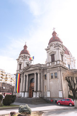 Fototapeta premium Annunciation Cathedral in Targu Mures, Romania