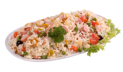 Insalata di riso, primo piatto freddo