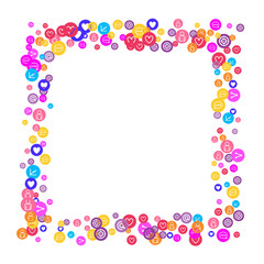 Social media marketing, Communication concept.