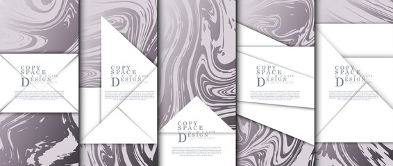 Copy space pattern abstract pink paper texture background template vector