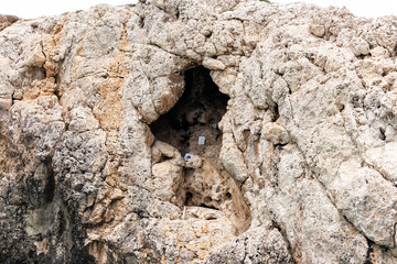 Rocky cliffs in Cyprus