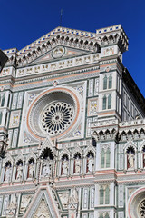 FLORENCE, ITALY - AUGUST 27, 2018: Florence Cathedral (Il Duomo di Firenze) on august 27, 2018 in...