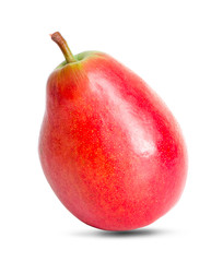 pear, isolated on white background, clipping path