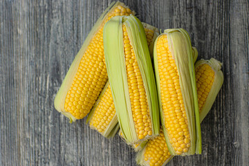 This year´s corn is very healthy and tasty.