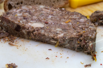 Raw ground beef, minced beef or beef mince