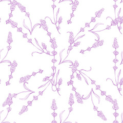 Modern abstract design template with pink lavender violet pattern on purple background for textile design. Fabric texture.