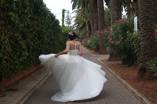 Novia bailando