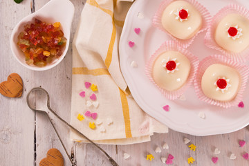 Sicilian ricotta cake (Cassata).
