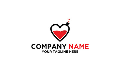 Love Heart Labs Laboratory Logo