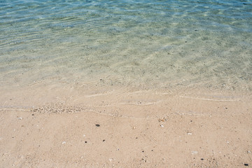 Fototapeta na wymiar Ocean and sand