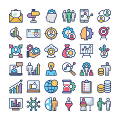 Business Management Icons Pack