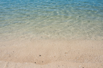 Fototapeta na wymiar Ocean and sand