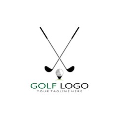 Golf Logo Template vector illustration icon design