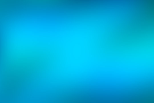 Abstract aquamarine aqua color gradient sky background Stock Photo