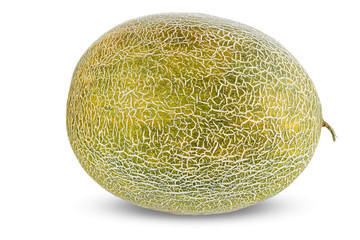 whole melon isolated