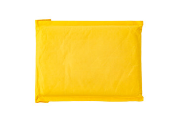 yellow packet parcel