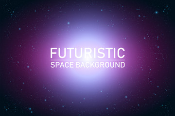 Abstract futuristic space perspective.space universe planet background.vector and illustration.