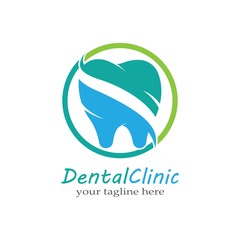 Dental logo Template vector illustration icon design