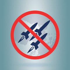 Obraz premium no guns allowed sign