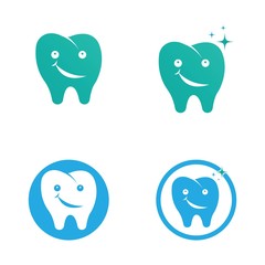 Dental logo Template vector illustration icon design