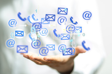 Mail Communication Connection message to mailing