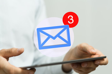 Mail Communication Connection message to mailing
