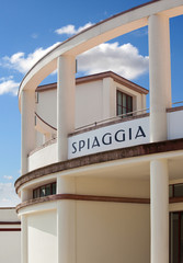 Strandbad in Riva del Garda Spiaggia degli Olivi 