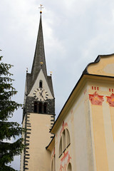 Church of San Giacomo and San Leonardo in Alta Badia - Dolomites