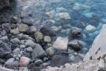 Le rocce e il mare
