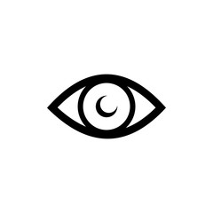 Eye symbol icon vector illustration