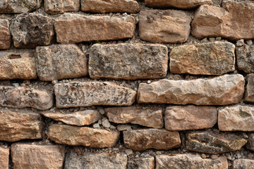 Sandstein Mauer Steine Hintergrund