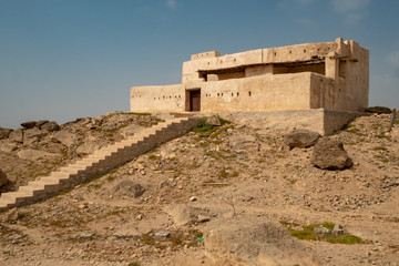 Historic building on Farasan Island in Saudi Arabia