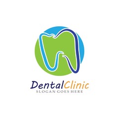 Dental logo Template vector illustration icon design
