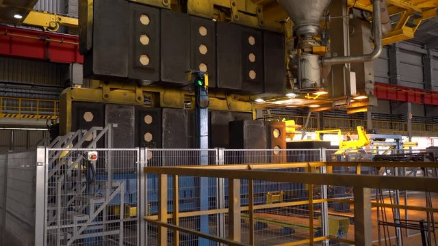 Aluminum plant. Automatic line for the production of anode paste and high-quality anodes for aluminum electrolysis cells. Safe environmental high-tech processes. Modern smelter