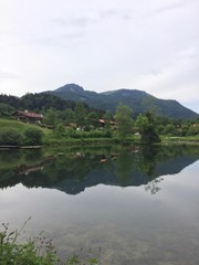 Teichlandschaft in Sachrang / Chiemgauer Alpen