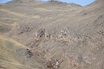 Near the Uybat river.Khakassia.