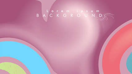 abstract background swirl colorful circle wave vector on eps 10