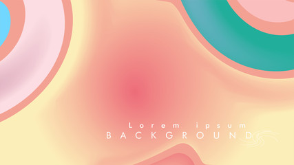 abstract background swirl colorful circle wave vector on eps 10