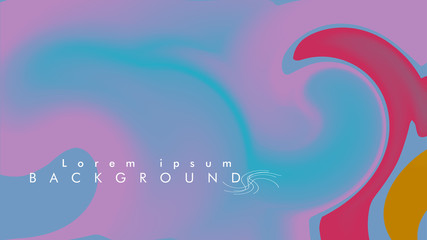 abstract background swirl colorful circle wave vector on eps 10