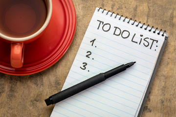 to do list handwriting